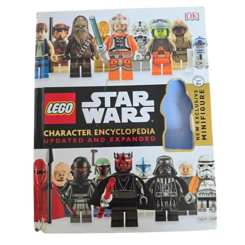 LEGO Star Wars Character Encyclopedia Updated and Expanded DK Book No Minifigure